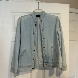 Chico's Light Blue Jean Jacket